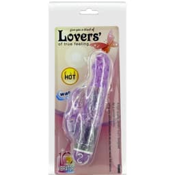 Baile Multispeed-Vibrator von der Seite mit strukturiertem Schaft im Detail