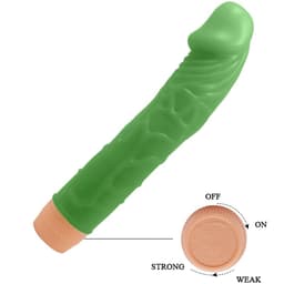 Verpackung des Baile Bill Vibrators in Grün mit Produktabbildung und Herstellerangaben