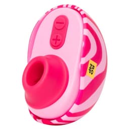 ROMP Spin Rabbit-Vibrator mit rotierendem Schaft, Schaftspitze aus medizinischem Silikon im Detail