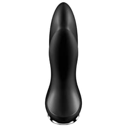Satisfyer Rotator Plug 1+, Rückansicht mit Basis und Griffbereich im Detail