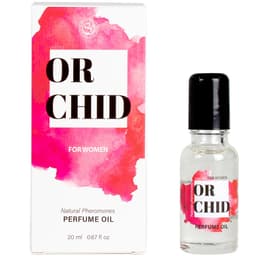 SecretPlay Orchideen-Parfümöl mit Pheromonen, 20-ml-Roll-on-Fläschchen in Gesamtansicht