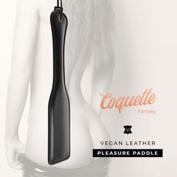 Coquette Chic Desire Paddle mit Schlagfläche und Naht im Detail