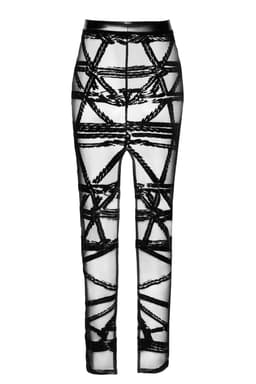 Noir Handmade F360 langer Rock in Schwarz, Ansicht der Gesamtpassform