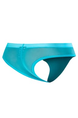 Cut4Men Hybrid Cheeky Brief in Pink, Nahaufnahme des elastischen Materials
