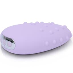 Je Joue Mimi Deux Auflegevibrator in Lila, Gesamtansicht in scharfer Detailaufnahme