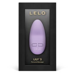 Lelo Lily 3 mit USB-Ladekabel, Produktfoto vor neutralem Hintergrund