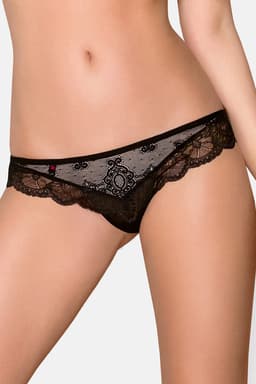 Obsessive 853 String, Nahaufnahme des transparenten Netzmaterials