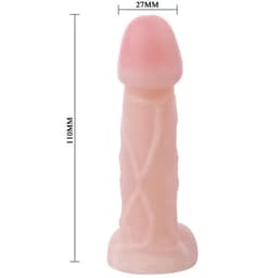 Nahaufnahme der weichen TPR-Oberfläche und Aderung des Baile Slick Pleasure