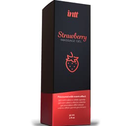 INTT Massage & Oral Sex – Massagegel mit Aroma – Erdbeere, Ansicht 20