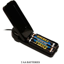 Baile Realistischer Dildo mit AA-Batteriefach an der Basis zur Veranschaulichung der Stromversorgung