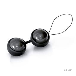 Lelo Luna Beads Noir Kegelkugeln, Gesamtansicht des kompletten Sets