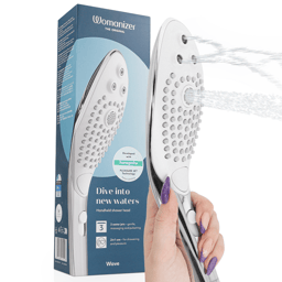 Womanizer Wave – klitoralstimulierender Duschkopf – Chrom, Ansicht 15