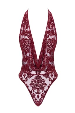 Noir Handmade Kink Royal Body kombiniert unter offener Oberbekleidung