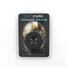 Bathmate Gladiator Penisring in Schwarz, Gesamtansicht des Produkts