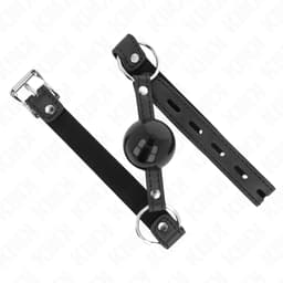 Kink Ballknebel von der Seite, Detailansicht der 4 cm großen Kugel