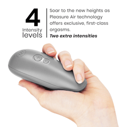 Womanizer Starlet 3 Klitorisstimulator, Ansicht der Bedienelemente und LED-Anzeige