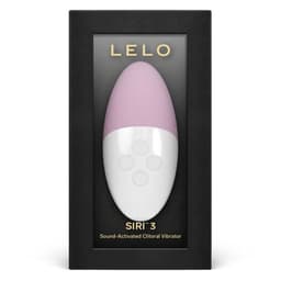 Lelo Siri 3 Weiches Rosa von der Seite mit den Mikrofonöffnungen