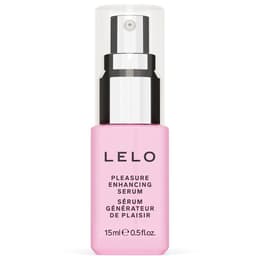 Lelo Pleasure Serum im Größenvergleich mit der Hand