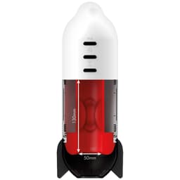Jamyjob Rocket Masturbator mit Vibration und Kompression, Gesamtansicht