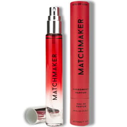 Eye of Love Matchmaker Red Diamond LGBTQ Parfum in 10 ml und 30 ml nebeneinander gezeigt