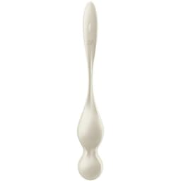Satisfyer Kegelkugeln in einer typischen Anwendungsposition demonstriert
