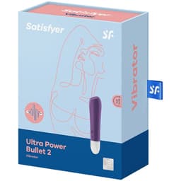 Satisfyer Ultra Power Bullet 2 in der Hand gehalten, Größenverhältnis