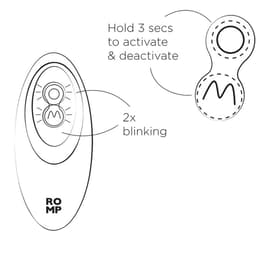 ROMP Reverb – G-Punkt-Vibrator mit flexiblem Kopf, Lila – Ansicht 13