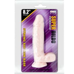 Baile – Realistischer Dildo aus TPR mit Saugnapf – Natur / 21.5 cm, Ansicht 10