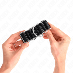 Verpackung der Handgelenkfesseln von Kink, Vorderseite mit Produktangaben