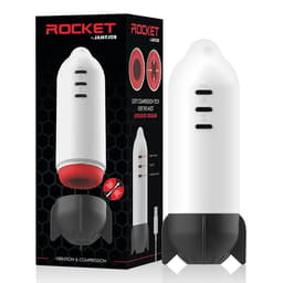 Jamyjob Rocket von der Seite mit Bedientasten am ABS-Gehäuse