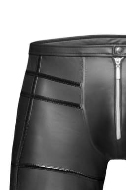 Noir Handmade H021 Fetisch-Hose, Rückansicht mit Reißverschluss