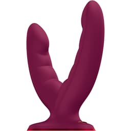 Ryde Saugfuß in Wine Red an glatter Oberfläche befestigt als Detailaufnahme für den Online-Shop