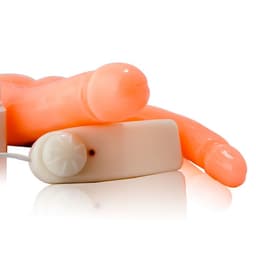 Verpackung des Baile Realistischer Doppelpenetrations-Dildo, Vorderseite mit Produktabbildung