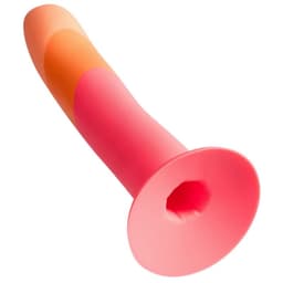 Romp Dizi Silikon-Dildo mit 18 cm Gesamtlänge im Größenvergleich