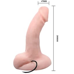 Baile Vibrator mit Saugnapf, Nahaufnahme des Bedienelements an der Basis zur Steuerung der Intensität