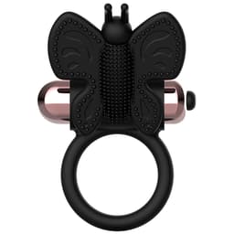 Coquette Chic Desire Cockring Schmetterling am Penis angelegt
