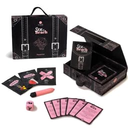 Secretplay Beach Kit, Aufgabenkarten und Kamasutra-Würfel im Detail