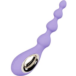 Lelo Soraya Beads von der Seite, ansteigende Perlengrößen im Detail