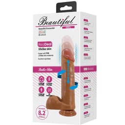 Baile Abel realistischer Dildo komplett mit Ladekabel, Produktansicht in hoher Auflösung