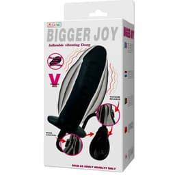 Inflator des Baile Bigger Joy mit Schnellentlüftungsventil in Nahaufnahme