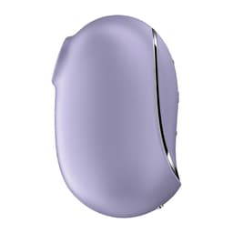 Satisfyer Pro To Go 2 Klitoris-Stimulator aus Silikon und ABS von oben auf hellem Untergrund fotografiert