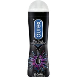 Durex Perfect Connection Silikon-Gleitgel, Flasche 100 ml, Frontansicht
