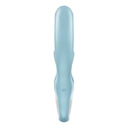 Satisfyer Love Me mit wellenförmigem Klitorisreizer im Größenvergleich