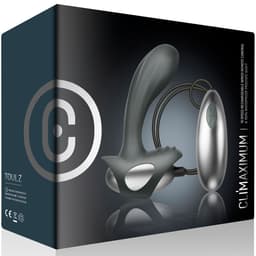 Originalverpackung des Climaximum Toulz Prostatamassagegeräts mit Abbildung