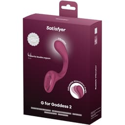 Satisfyer G for Goddess 2 Bordeaux mit magnetischem USB-Ladekabel