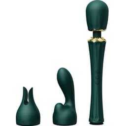 Zalo Kyro – Wiederaufladbarer Zauberstab-Vibrator – Grun, Ansicht 14