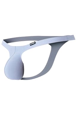 Cut4Men Micro Bulge String String in Lavendel, Rückansicht mit erkennbaren Schnittdetails