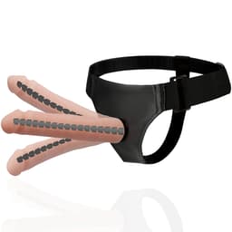 Harness Attraction Strap-on klassisch – Modellserie – Derick – beweglich (22,5 cm / Ø 4,5 cm), Ansicht 43