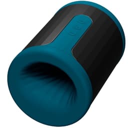 Lelo F2S Masturbator, Detail der selbstregulierenden Silikonrippen im Inneren