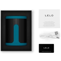 Lelo F2S Masturbator liegend, Länge und Durchmesser des Geräts im Überblick